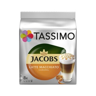 TASSIMO | Κάψουλες Καφέ Jacobs Latte Macchiato Caramel 8 Τεμάχια