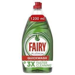 FAIRY | PLATINUM | Υγρό Πιάτων Platinum Quickwash Regular 1200ml