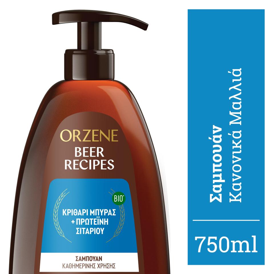 ORZENE Σαμπουάν Bio για Κανονικά Μαλλιά 750ml