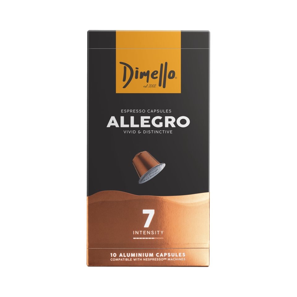 Κάψουλες Καφέ Espresso Allegro 10×5.4g