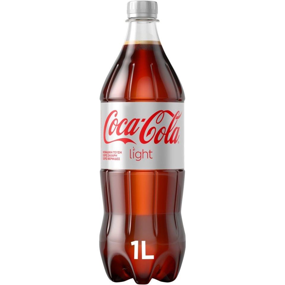 COCA COLA Αναψυκτικό Cola Light Φιάλη 1lt