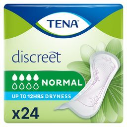 TENA | Σερβιέτες Ακράτειας Discreet Normal 24 Τεμάχια