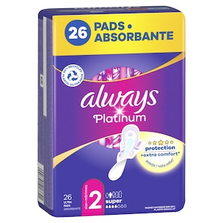ALWAYS | Σερβιέτες Ultra Platinum Super 26 Τεμάχια