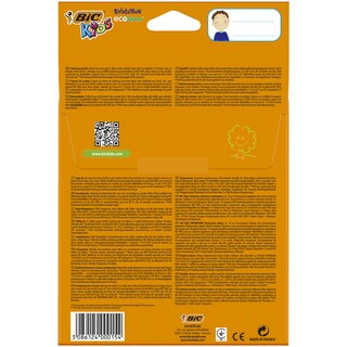 BIC | Ξυλομπογιές Kids Evolution ECOlutions 14+4 Τεμάχια