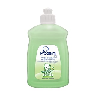 PRODERM | Υγρό Απορρυπαντικό Πιάτων Πράσινο Σαπούνι 500ml