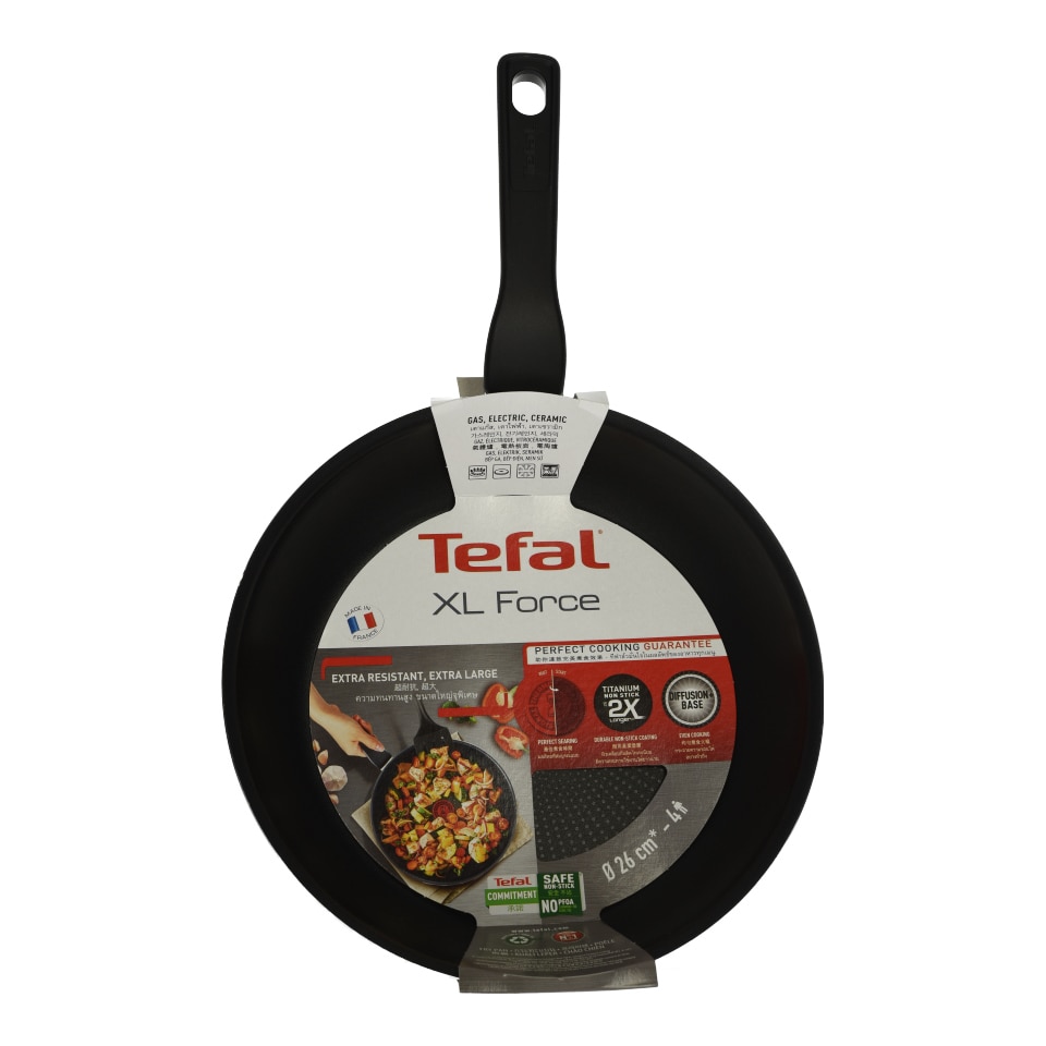 TEFAL Τηγάνι Αντικολλητικό XL Force 26cm 1 Τεμάχιο