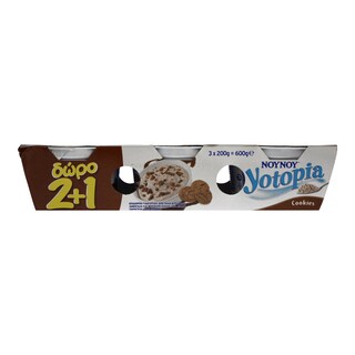YOTOPIA | ΕΠΙΔΟΡΠΙΟ ΓΙΑΟΥΡΤΙΟΥ COOKIES 2 X 200 GR