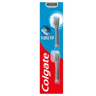 COLGATE | Οδοντόβουρτσα Μπαταρίας 360 Μέτρια Ανταλλακτικό 2 Τεμάχια
