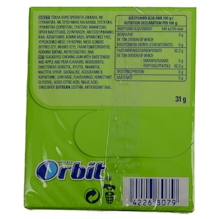 ORBIT | ΤΣΙΚΛΕΣ ΜΗΛΟ ΦΥΛΛΑΡΑΚΙ ΦΑΚΕΛΟΣ 31 GR