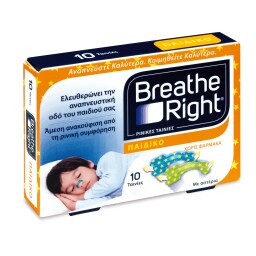 BREATHE RIGHT | Ρινικές Ταινίες Παιδικές 10 Τεμάχια