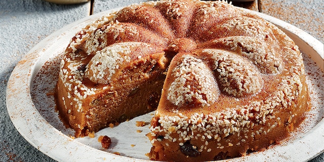 Νηστίσιμος χαλβάς με ταχίνι