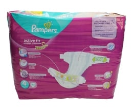 PAMPERS | ACTIVE FIT | ΠΑΝΕΣ ΜΩΡΟΥ MAXI 7 - 18 KGR No 4 43 ΤΕΜ