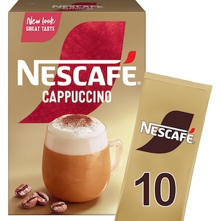 NESCAFE | GOLD | Στιγμιαίος Καφές Cappuccino 10x14gr