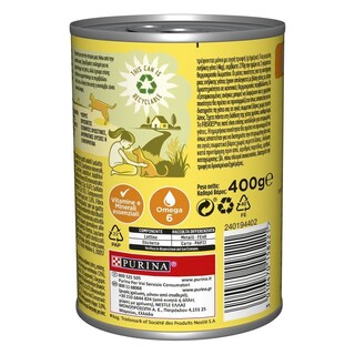 FRISKIES | Γατοτροφή Πατέ Κοτόπουλο Με Λαχανικά 400 gr
