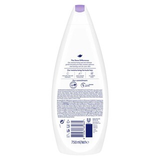 DOVE | Αφρόλουτρο Γάλα Καρύδας & Πέταλα Γιασεμιού 750ml
