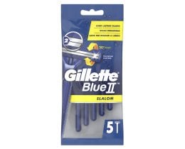 GILLETTE | BLUE II SLALOM | Ξυριστική Μηχανή Μιας Χρήσης Slalom 5 Τεμάχια