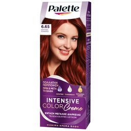 Βαφή Μαλλιών Intensive Color 6.65 Έντονο Κόκκινο 1 Τεμάχιο