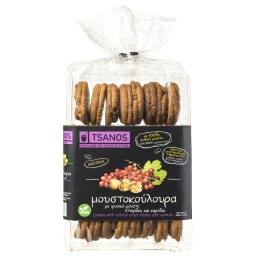 ΤΣΑΝΟΣ | Μουστοκούλουρα Σταφίδα Καρύδι 300g