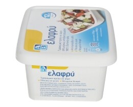 ΑΒ | ΛΕΥΚΟ ΤΥΡΙ ΕΛΑΦΡΥ ΣΥΣΚΕΥΑΣΜΕΝΟ ΣΕ ΑΛΜΗ 400 GR