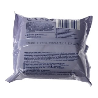 JOHNSON | ΜΑΝΤΗΛΑΚΙΑ ΚΑΘΑΡΙΣΜΟΥ DREAMY FACIAL WIPES 25 ΤΕΜ