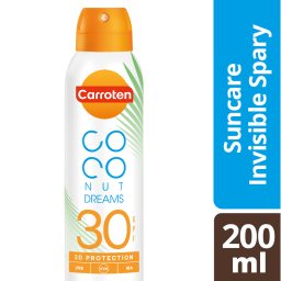CARROTEN | Αντηλιακό Spray Διάφανο Coconut Dreams SPF30 200ml
