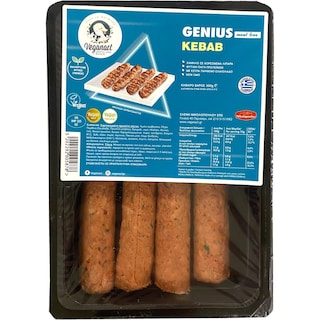 GENIUS | Φυτικό Κεμπάπ Meat Free Vegan 300g