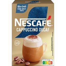 NESCAFE | GOLD | Στιγμιαίος Καφές Cappuccino Decaf 10x12.5gr