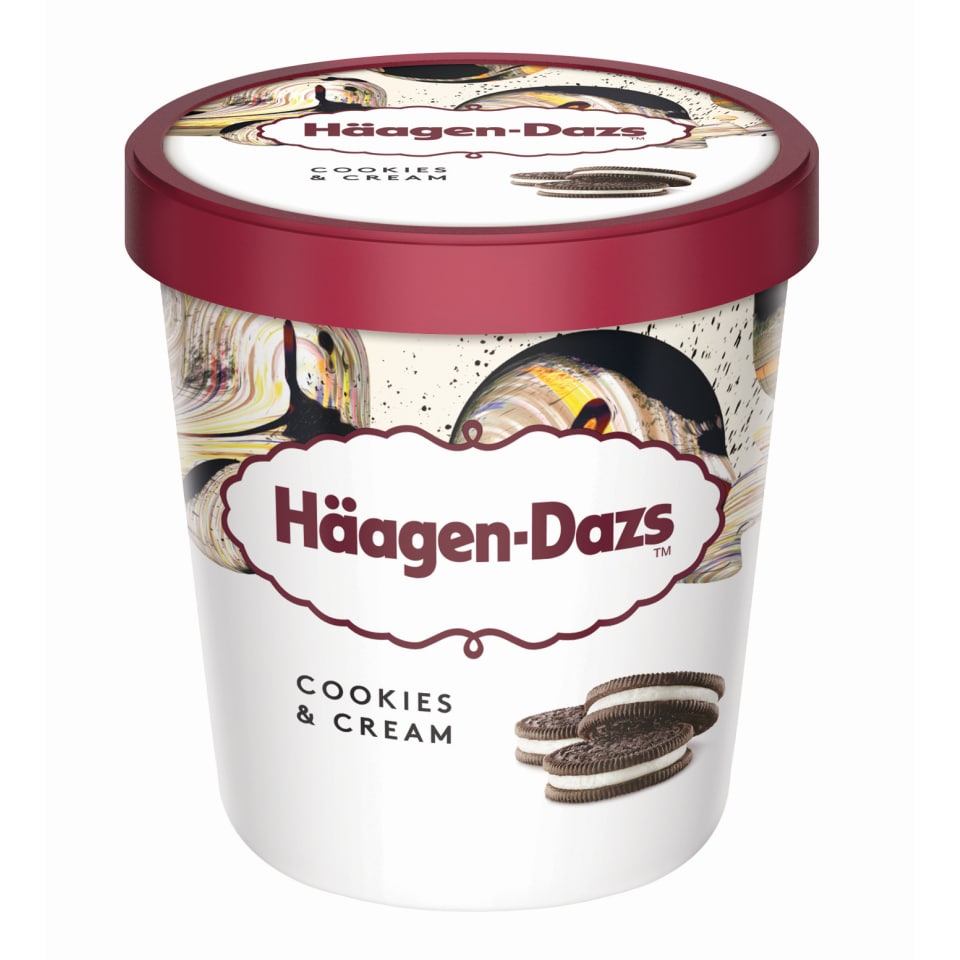 HAAGEN DAZS Παγωτό Cookies & Cream 386g