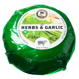 - | Τυρί Baby Gouda Ημίσκληρο Βότανα & Σκόρδο 380g