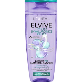 ELVIVE | Σαμπουάν Hydra Hyaluronic Pure 400ml