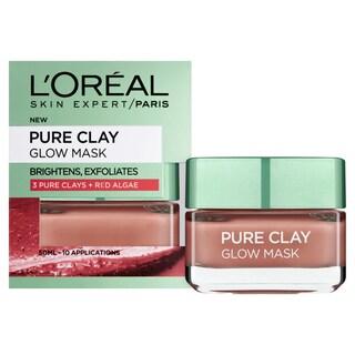 L'OREAL | Μάσκα Προσώπου Pure Clay Glow Mask 50ml