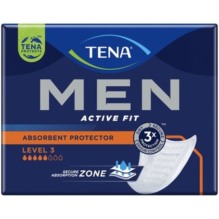 TENA | Incontinence Pads Men Level 3 8 Pieces