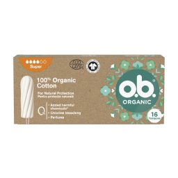 O.B. | Ταμπόν Organic Super 16 Τεμάχια