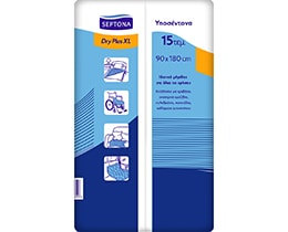 SEPTONA | Υποσέντονα Dry Plus XL 90x180cm 15 Τεμάχια