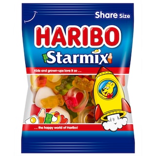 HARIBO | ΚΑΡΑΜΕΛΕΣ ΖΕΛΙΝΙΑ STAR MIX 200 GR