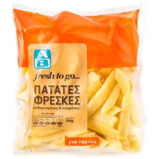 ΑΒ | ΠΑΤΑΤΕΣ ΚΑΘΑΡΙΣΜΕΝΕΣ 700 GR