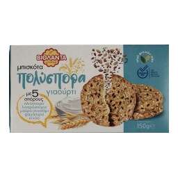 ΒΙΟΛΑΝΤΑ | Μπισκότα Πολύσπορα Γιαούρτι 150g