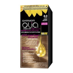 OLIA | Βαφή Μαλλιών Olia Mini Kit 8.0 Ξανθό Ανοιχτό 1 Τεμ.