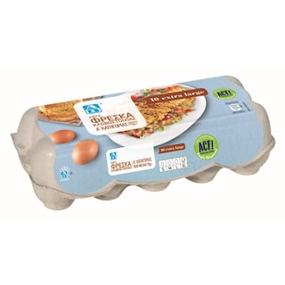 ΑΒ | Αυγά Φρέσκα Κλωβοστοιχίας Xlarge 10 Τεμάχια