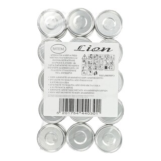 LION | Κεριά Ρεσώ Αρωματικά 30 Τεμάχια