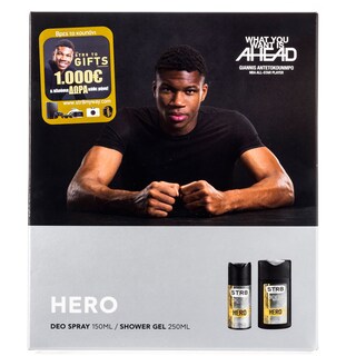 STR8 | XMAS ΣΕΤ ΔΩΡΟΥ HERO ΑΠΟΣΜΗΤΙΚΟ ΚΑΙ ΑΦΡΟΛΟΥΤΡΟ 1 ΤΕΜ