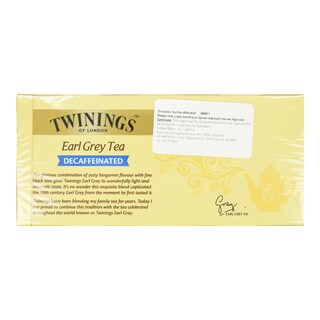 TWININGS | Τσάι Μαύρο Earl Grey Decaf 25x2g
