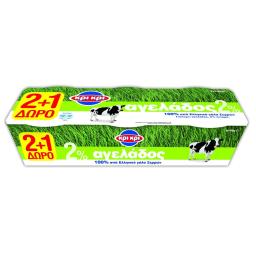 ΚΡΙ ΚΡΙ | Γιαούρτι Αγελάδος 2% Λιπαρά 3x200g 2+1 Δώρο