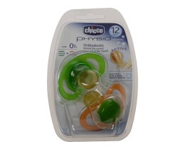 CHICCO | ΠΙΠΙΛΑ PHISIO ΚΙΤΡ/ΠΡΑΣ.12Μ 2TEM.
