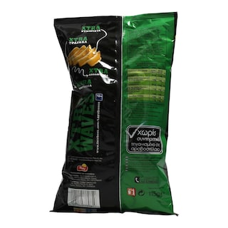 LAYS | ΤΣΙΠΣ ΜΕ ΡΙΓΑΝΗ XTRA WAVES 115 GR