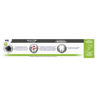 AIM | Οδοντόκρεμα White System Charcoal 75ml