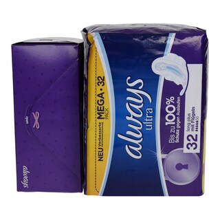 ALWAYS | ΣΕΡΒΙΕΤΕΣ ULTRA LONG PLUS GIGA PACK 32 TEM