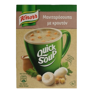 KNORR | QUICK SNACK | Σούπα Μανιτάρι 36 gr