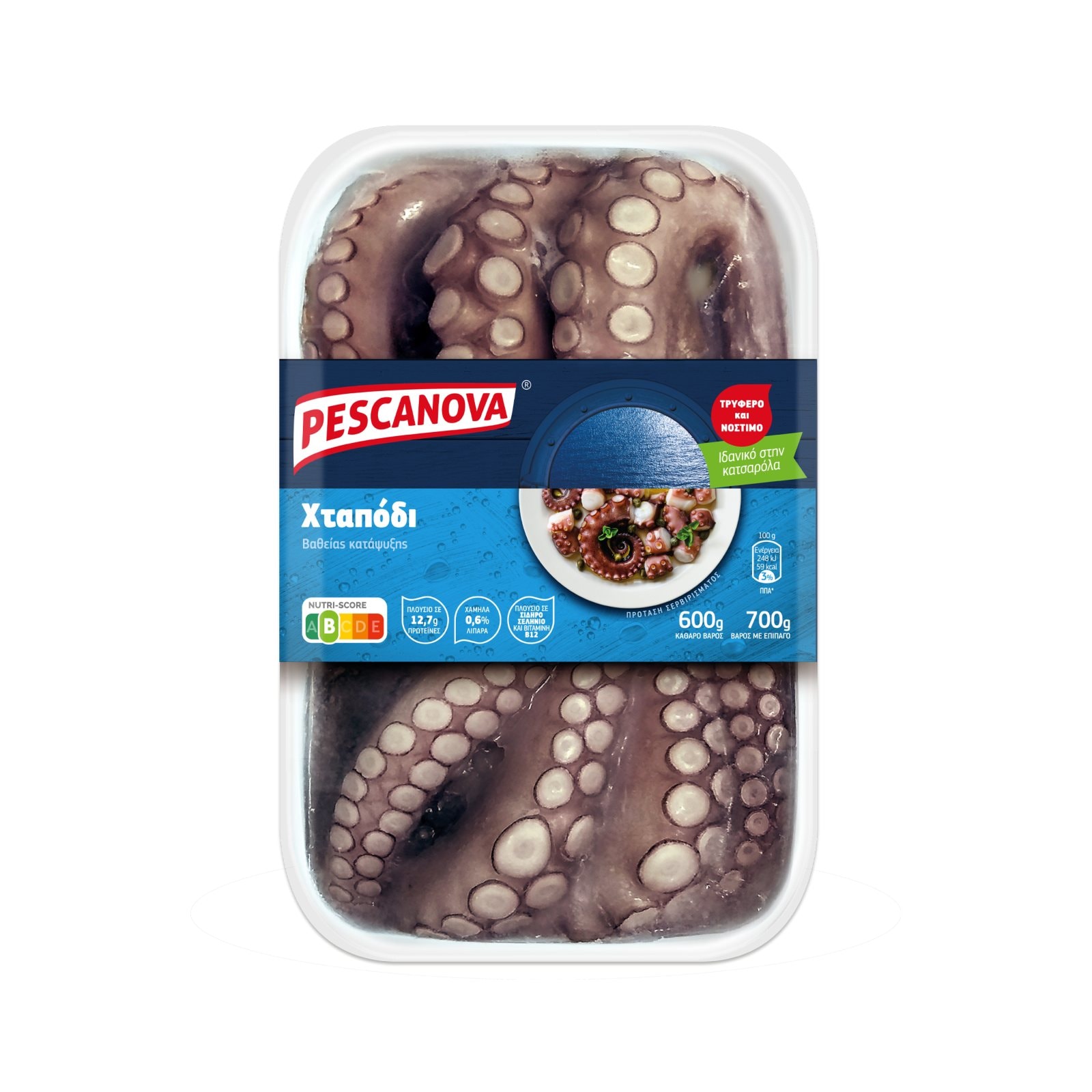 PESCANOVA Χταπόδι Ινδο-Ειρηνικού 600g