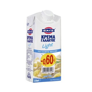 ΦΑΓΕ | Κρέμα Γάλακτος Light 0.6E Φθηνότερα  330 ml